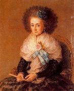 Francisco de Goya Portrait of Maria Antonia Gonzaga y Caracciolo oil on canvas